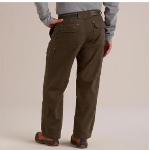 NWT Duluth Trading Co Khaki Flex Fire Hose Pants - Picture 5 of 8